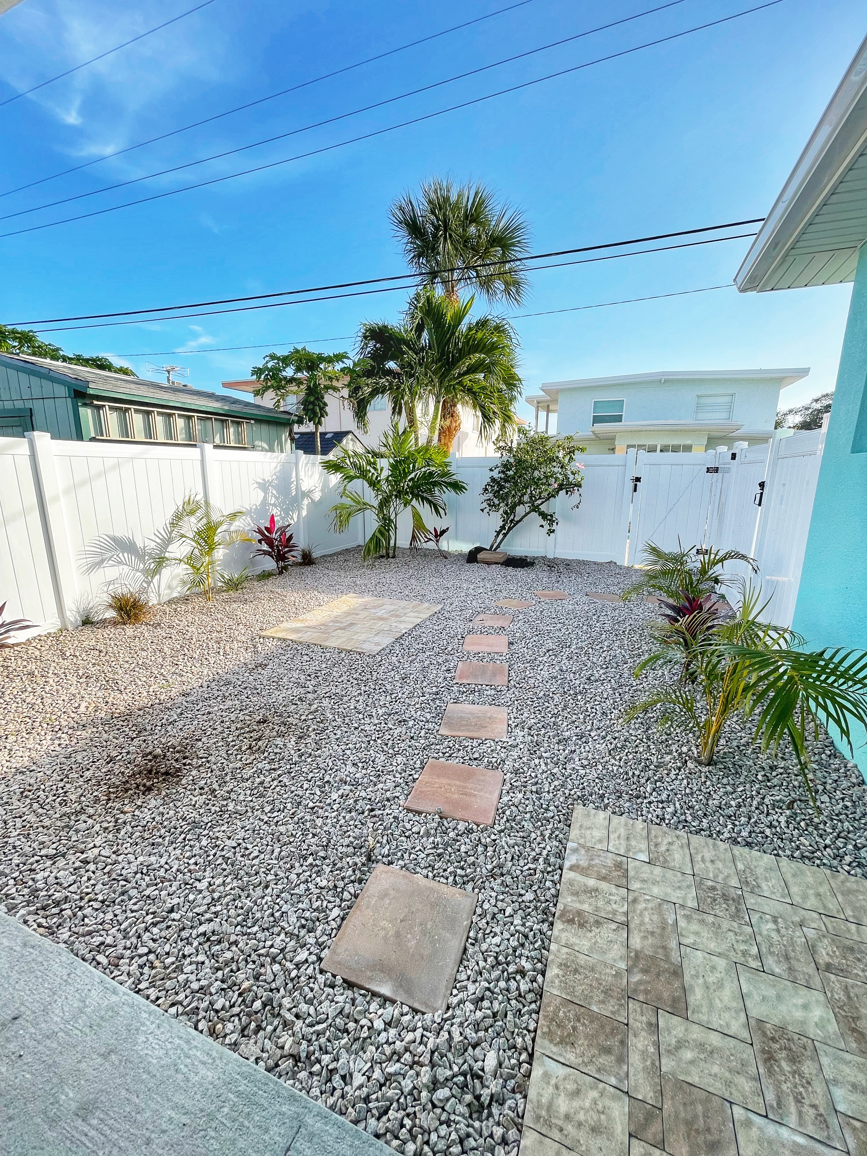 Landscaped outside space